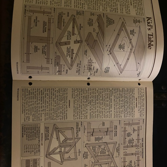 🎉5/$10🎉 Woodsmith magazine number 56 April 1988 versatile computer furniture - Picture 8 of 8